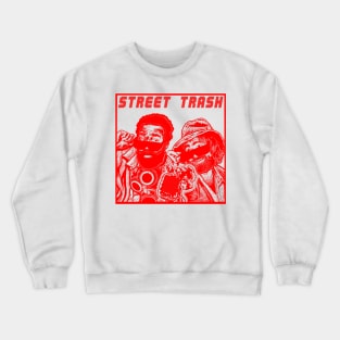 Street Trash RED Crewneck Sweatshirt